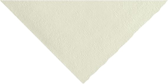 Stonehenge 100% Cotton Medium Weight Roll Warm White 50 x 10 yards 250gsm for Dry Media