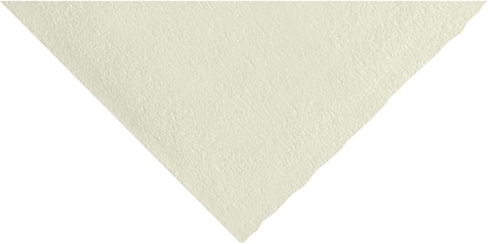 Stonehenge 100% Cotton Medium Weight Roll, Warm White, 50" x 10 yards, 250gsm for Dry Media