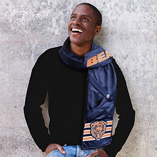 Littlearth Unisex-Adult Nfl Chicago Bears Hero Jersey Scarf, Team Color, 60" Length X 7.5" Width 300713-Bear #TOP1