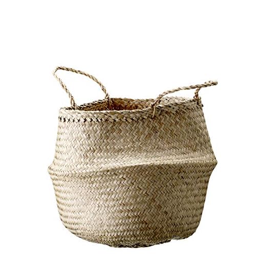 Bloomingville Seegras Korb Wäschekorb/Handarbeit