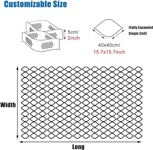 Géogrilles faciles à installer et à couper pour la stabilisation de pentes - 3