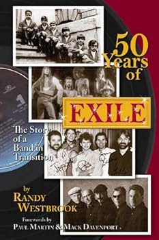 Hardcover Exile-50 Years of: The Story of a Band in Transition Book