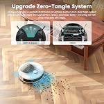 OKP Robot Vacuum and Mop Combo, 6000Pa, dToF LiDAR, (L6 Aqua) | 6000Pa Suction, Anti-Tangle, 150 Min Runtime, 3.7" Slim, 5G WiFi/App/Alexa, Pet Hair, Hard Floors, Carpets, Home