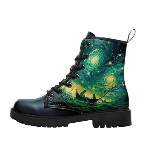 Bottes d'hiver imperméables à lacets pour femme