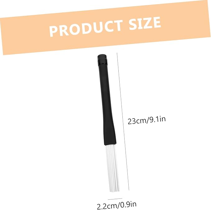 Escobillas de hilo de nylon para batería Hemoton con mango plástico miniatura 7