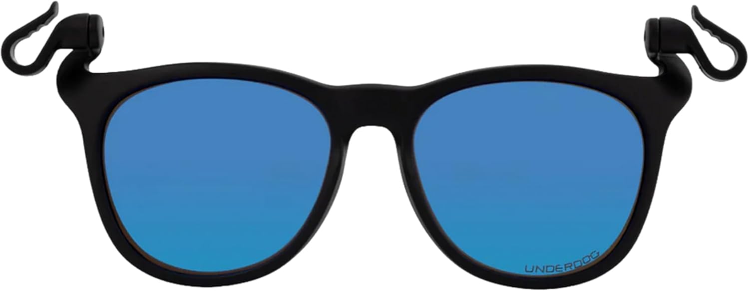 UNDERDOG Seabiscuit Polarized Clip-On Sunglasses, HD Clarity, Glare-Reducing, Rx Compatible, for Fishing, Golf & Driving