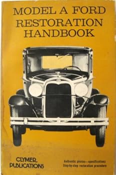 Paperback Model A Ford Restoration Handbook Clymer Publicatioins 12th printing 1978 Book