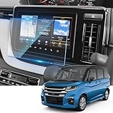 SKTU ガラスフィルム 新型ソリオ MAD7S 9インチ カーナビ 保護フィルム MA37S 9H硬度 液晶保護シート HD高透過率 スムースタッチ MA47S 指紋防止 耐衝撃 耐傷 反射防止 気泡ゼロ 自己吸着タイプソリオ MA27S アクセサリー カスタムパーツ バンディット