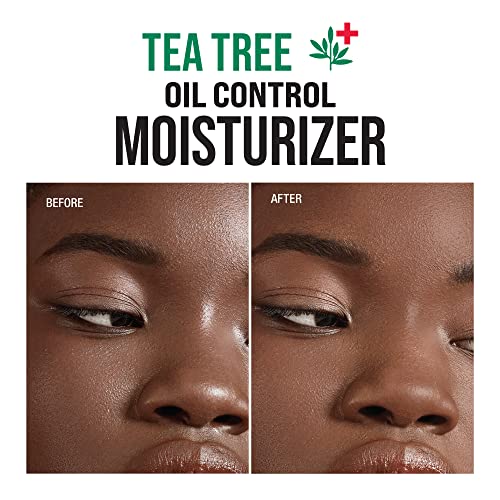 Kiss New York Face Moisturizer Tea Tree Oil Control Anti-Shine Facial Moisturizer, Korean Skin Care For Normal To Oily Skin, Lightweight Formula 3.38 Fl Oz #TOP4