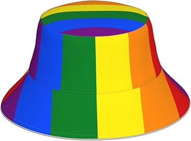 LGBT Pride Rainbow Bucket Hat Double 