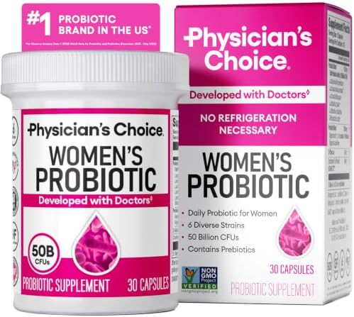 Physician's CHOICE Probiotics for Women - PH Balance, Digestive, ...