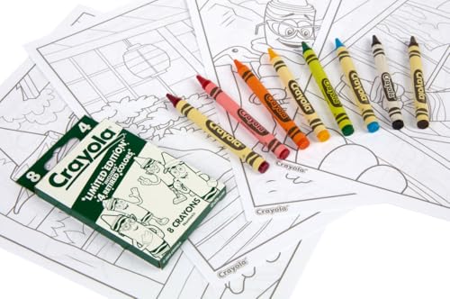 Crayola Retired Colors Coloring & Activity Set, Retired Crayons & Stickers, 32 Pgs, Gift for Kids Ages 3+ - image 3