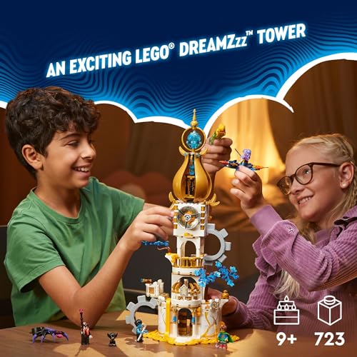 Image of Lego DREAMZzz The Sandman�s Tower, Kids� Castle Toy Playset with Toy Spider and Bird, Fantasy Gift for Girls and Boys Aged 9 and Up, 71477