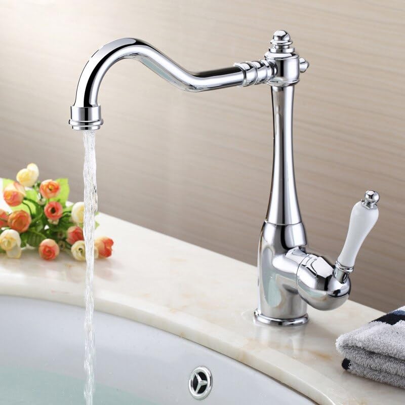 Robinet mitigeur noir pour évier de salle de bains ambiance spa relaxant