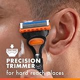 Gillette Fusion5 UCL Razor For Men, 1 Gillette Razor, 3 Replacement blades, Sensitive Shave Gel 200ml, UCL Washbag - Image 6