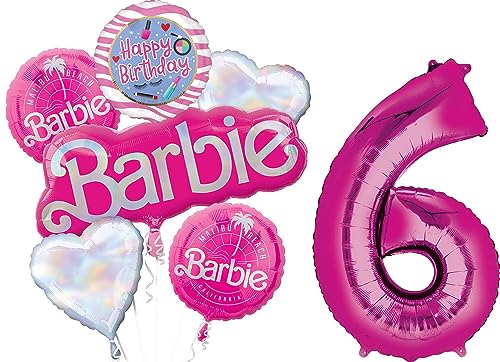 Anagram California Dreaming 6th Birthday Party Supplies Balloon B...