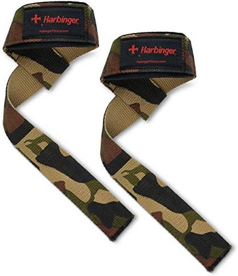 Harbinger Padded Cotton Lift Straps - Soft