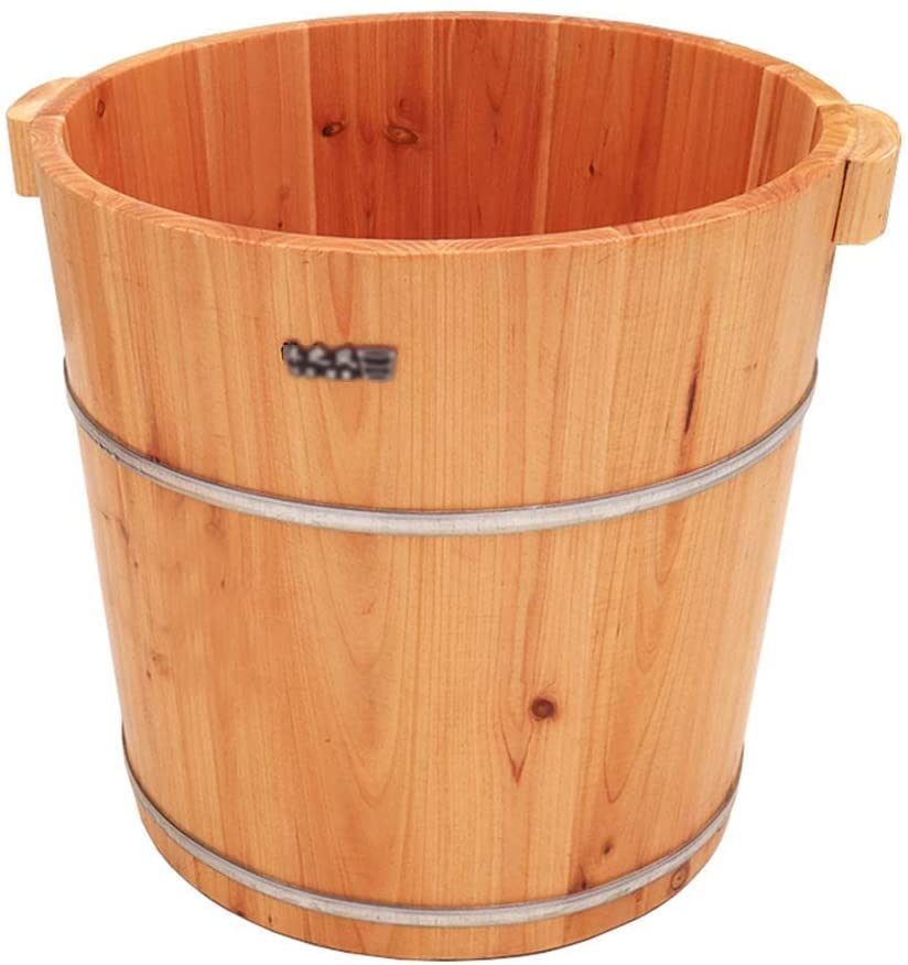 Masajeador para pies spa de madera 35 cm de alto