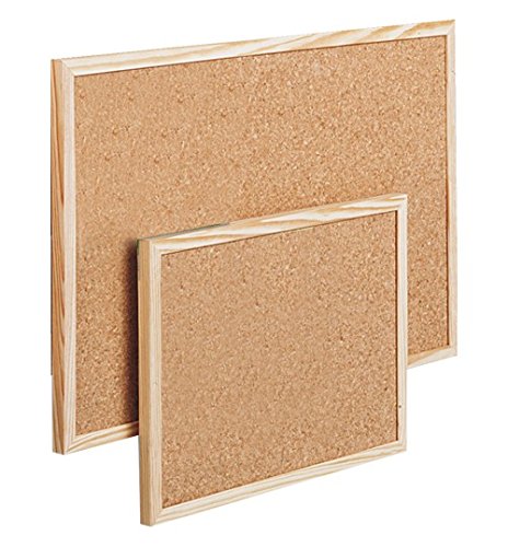 Bacheca In Sughero Maya 120x90cm Con Cornice Alluminio - Auto-Rigenerante - Foto 8