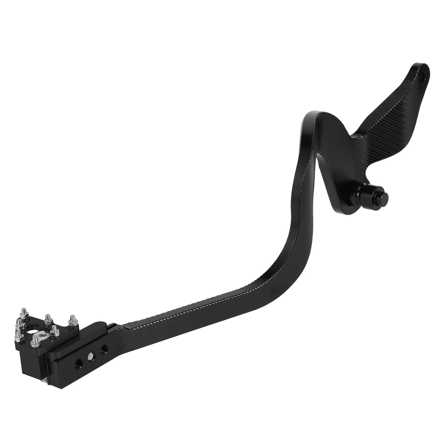 Pedal de freno trasero plegable CNC para motocicleta CRF125F CRF 125F 2014-2025 Dirt Pit Bike, color negro