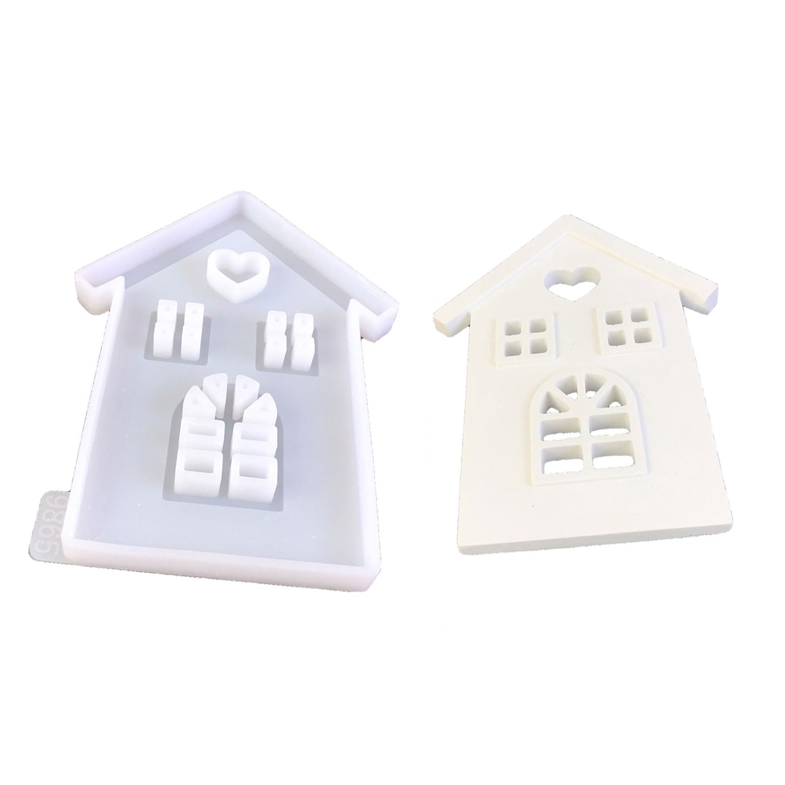 HZBB Shape Holder Mold Candlestick Mold for Making Holder Home Decor Gypsum Ornament, Epoxy Resin Casting Silicone