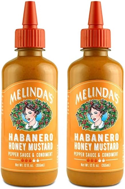 Melinda's - Habanero Honey Mustard - 12oz, 2pck