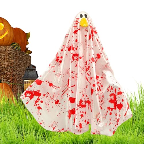 Décoration d'Halloween canard effrayant de 58 cm pour table