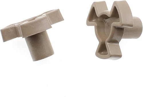 Miniatura 5 de 4 acopladores de plato giratorio para microondas, soporte de eje en forma de Y, soporte de guía de bandeja de vidrio (longitud del eje 0.59 pulgadas)