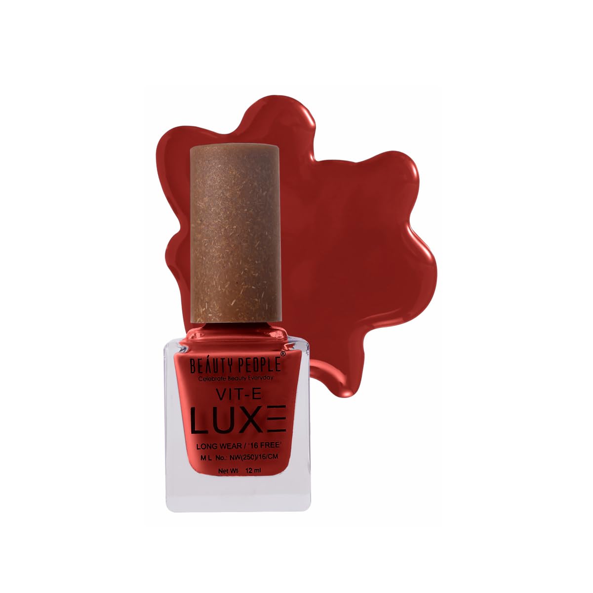 Beauty People Luxe Premium Nail Polish Viral Red | Glossy Finish & Long Lasting Nail Paint | Quick Drying Nail Polish | Chemical Free | Perfect Nail Polish for Women (13 ml) Coral Coat-image-25