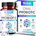 Oral Probiotics & Tongue Scraper for Bad Breath Support - Chewable Dental Probiotic for Teeth & Gums & Fresh Breath - 6 Probiotic Strains - BLIS M18 - Supportive Oral Probiotic - Mint Flavored - 60ct