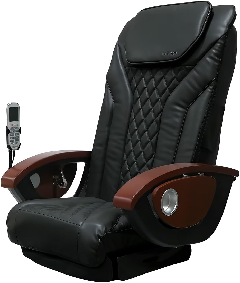 MAYAKOBA Shiatsulogic Pedicure Chair Cushion Cover Set (Burgundy), Vibration Massage Chair Cover 16 EXR, Nail Salon Pedicure Equipment and Furniture