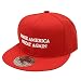 Cf918 Trump Make America Great Again Snapback Cap Red