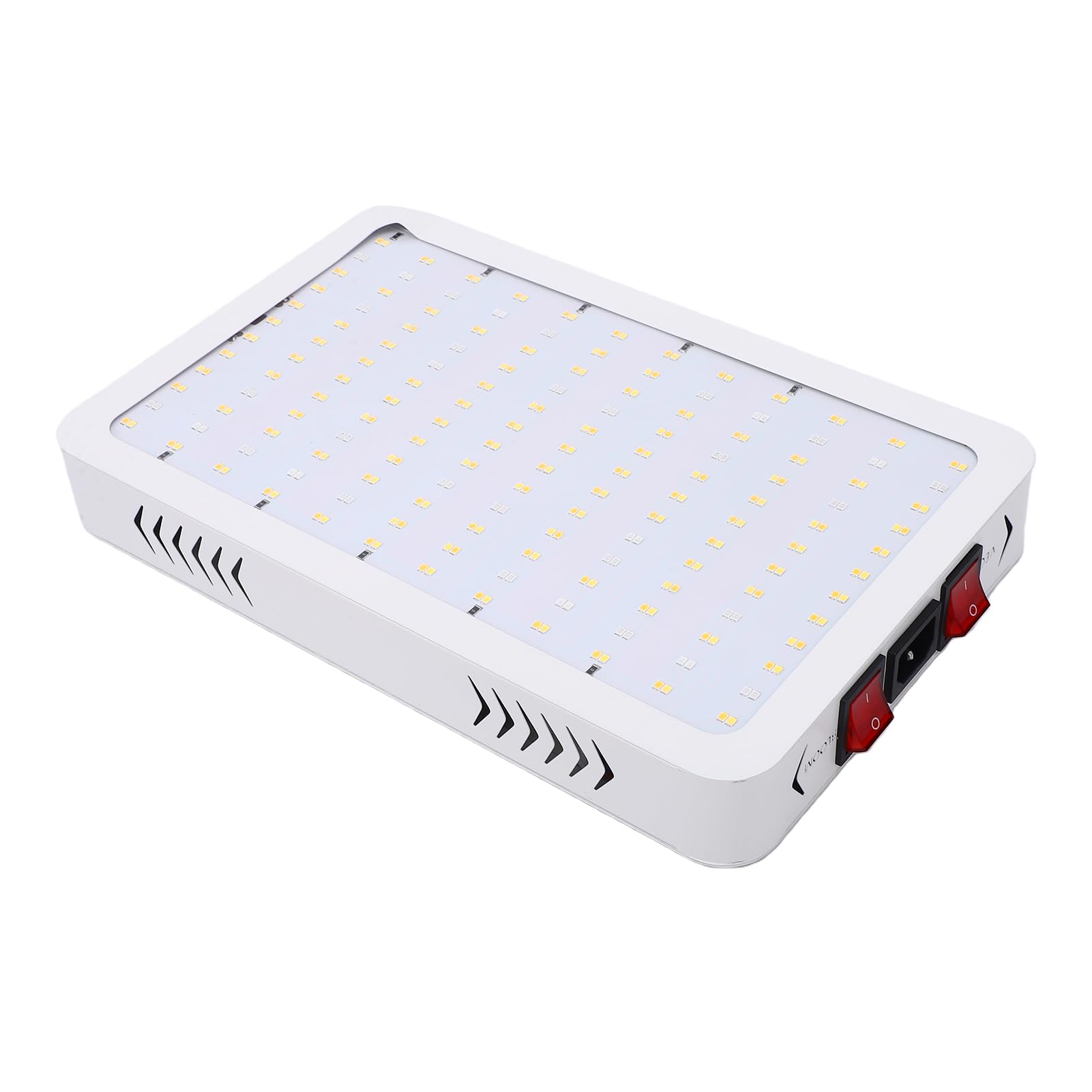 ZJchao LED Coltiva La Luce Luce Per Piante Da Interno Per Piante Idroponiche 30W Spettro Completo 288 LED Modalità Veg Bloom 6000LM PPFD Per Sospese Per Da (Spina UE 110‑240 V)