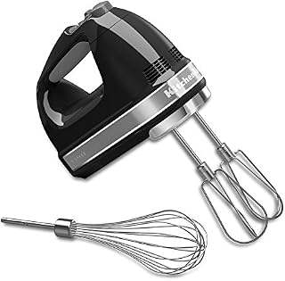 KitchenAid KHM7210OB 7-Speed Digital Hand Mixer with Turbo Beater II Accessories and Pro