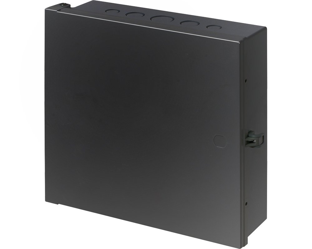 Boîtier électronique non métallique Arlington EB1111BL-1 noir pour protection de câbles