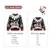 Curipeer Matching Family Ugly Christmas Sweater Outfits for Women Men Knitted Pullover Sweaters Tops for Party Holiday