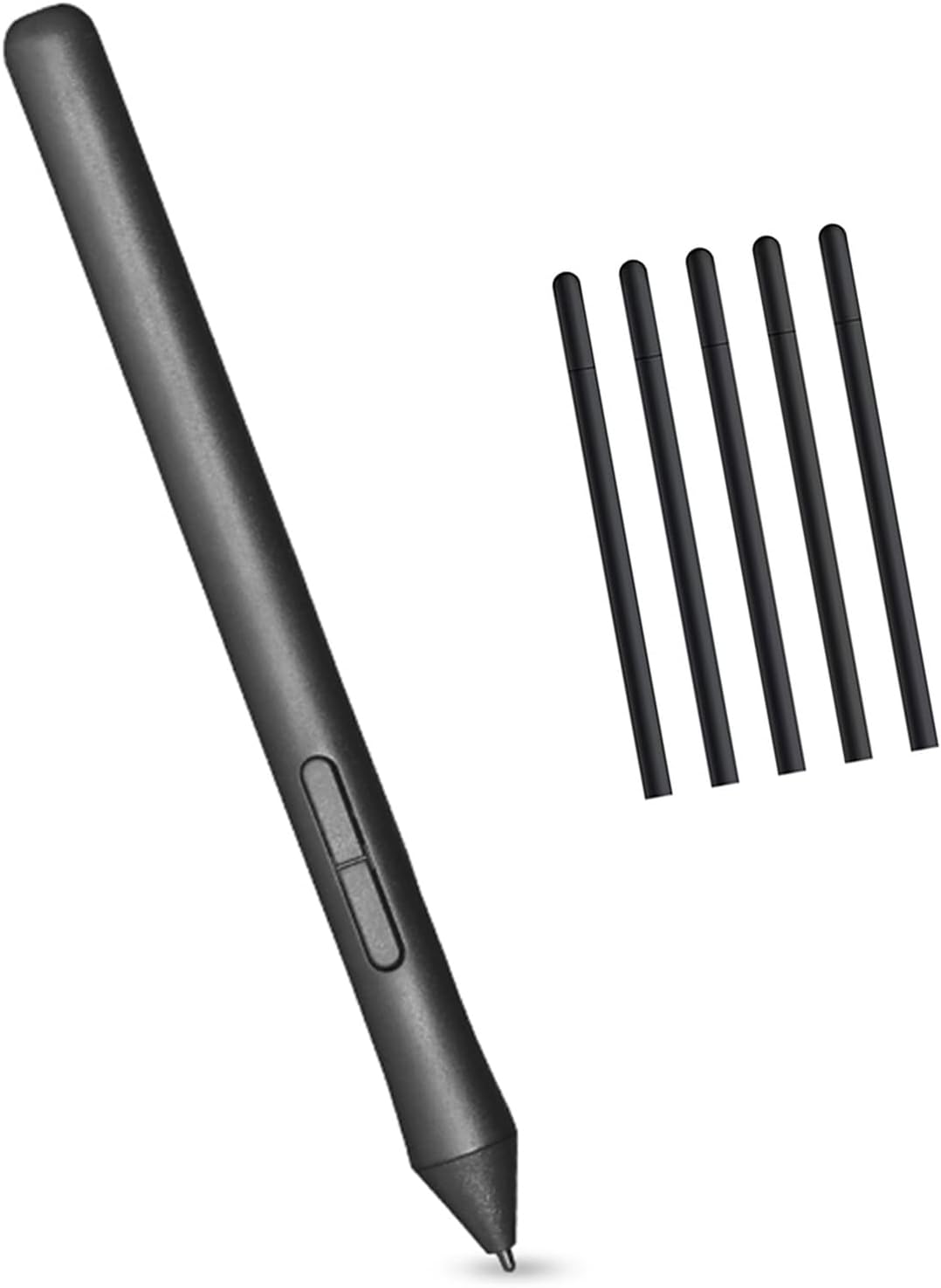 超感度ディスクタッチペン - P-TPD03PN 2K (LP190-0K) 敏感タッチスクリーンペン 5 スペアチップ付き CTL-490 ノート芸術スケッチやビジネス会議デジタル