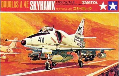 Tamiya 1/100 Douglas A -4E Skyhawk Plastic Model Kit