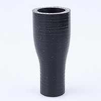 Vista 109 de AC PERFORMANCE ID 4" a 3.75" (4.016 in a 3.740 in) Reductor recto, longitud 4" (100mm), 4 capas reforzadas, manguera universal de silicona pura Negro