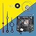 SM SunniMix Quartz Pendulum Clock Movement, with Hands Motor Fittings Parts Repair Tool Making Long Shaft Accessories Music for Repair Replacement, Style C