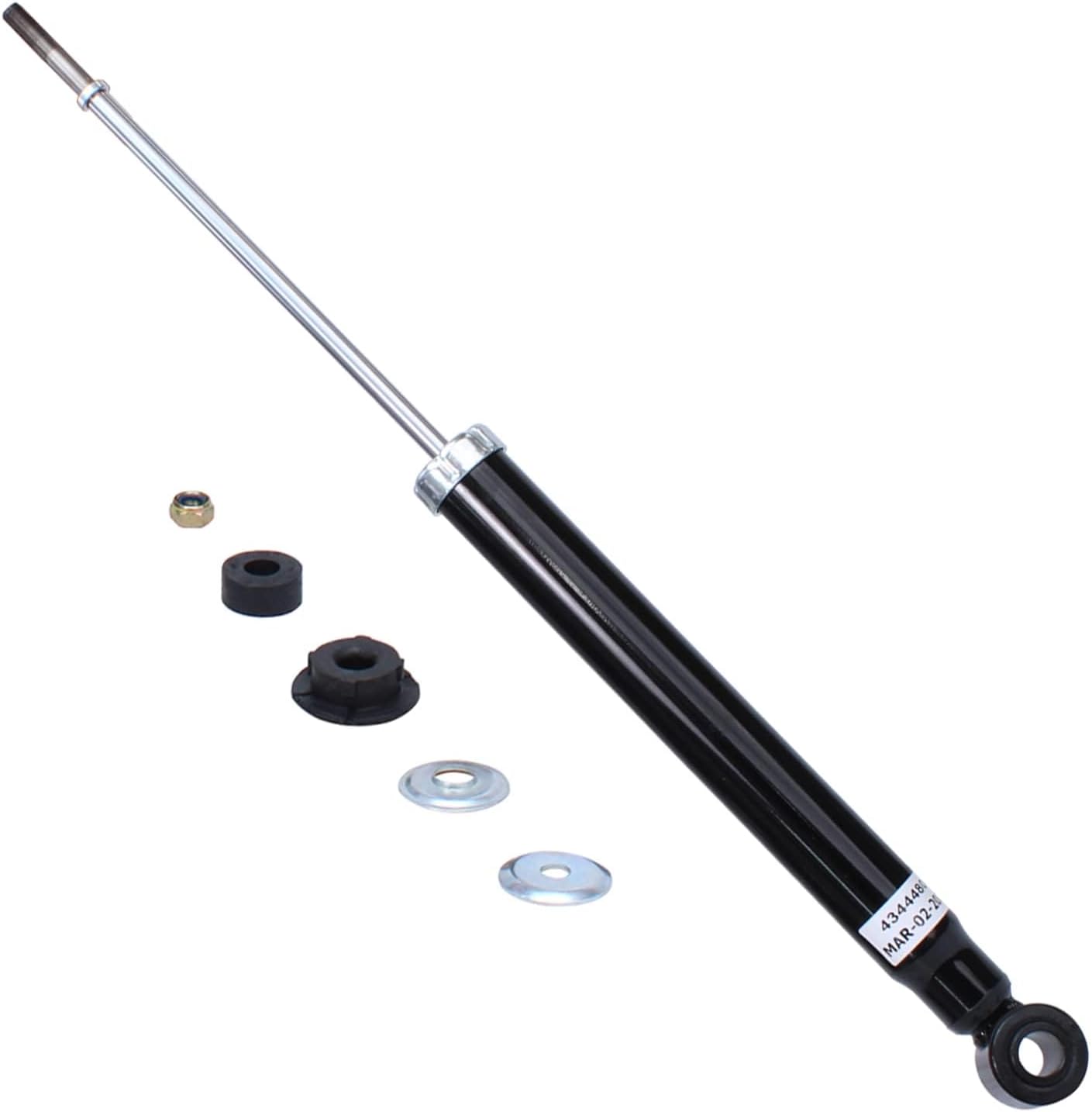 Detroit Axle - FWD Front Struts & Coil Spring + Rear Shock Absorbers Replacement for 2011-2014 Toyota Sienna 3.5L