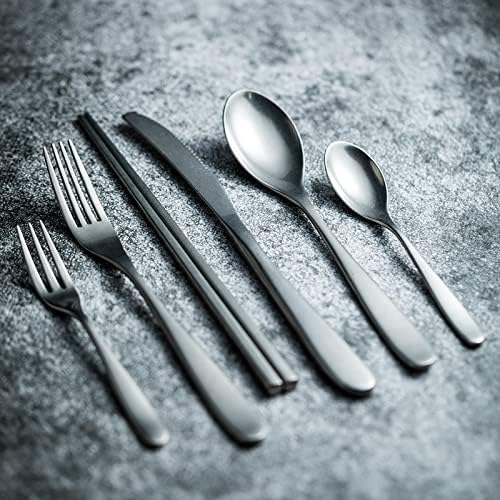 Silverware Flatware Set, 3/12/18/24/30/36 Pcs Retro Steak Knife, Fork And Spoon Simple Household Knife, Fork And Spoon Set(Size:12 Pieces for 4)