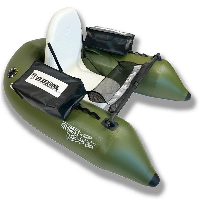 Float Tube Volkien by Seven Bass Bullet Kaki 160 cm