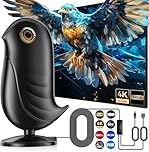 Digital TV Antenna Indoor for Local Channels,2200+ Miles Long Range HD Antenna for 4K HD Smart & Old tvs with Amplifier Signal Booster and 18FT Coax Cable (Classic Black)