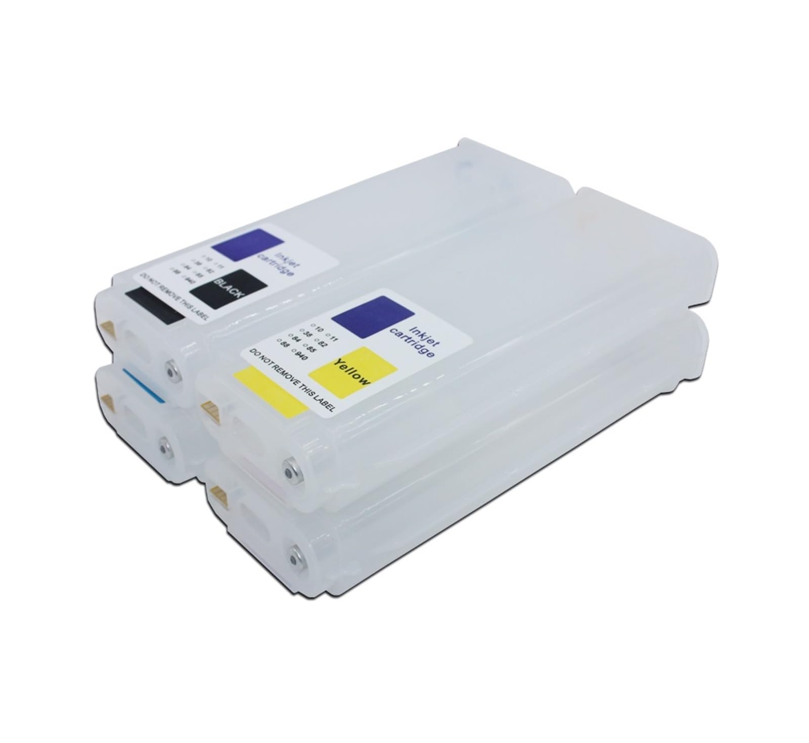 4 Couleurs 280ML HP82 Cartouche Rechargeable Compatible avec HP 510
