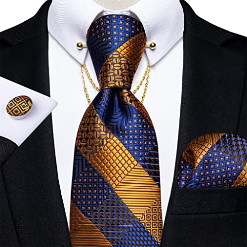 Corbata y accesorios de seda para hombre 8cm miniatura 1