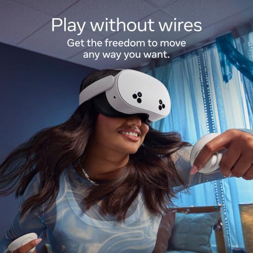 Meta Quest 3S 128GB | VR Without Wires — Gorilla Tag Cardboard Monkenaut Bundle — Amazon Exclusive —Access to 100+ Games with a 3-Month Trial of Meta Horizon+ Included - 4