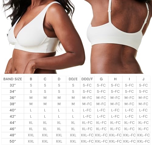 Bravado Designs Soutien-gorge d'allaitement sans fil pour femme, blanc antique, M – vue 3