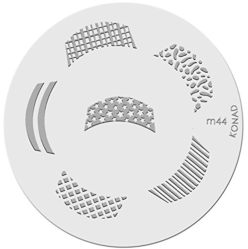 KONAD Plaque de motifs Nail Art M44