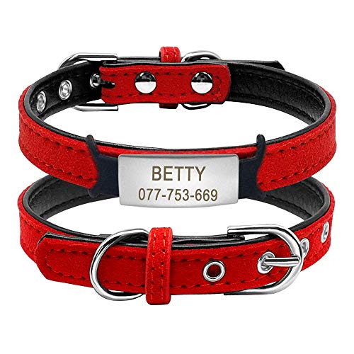 Collar personalizado para perros Collar suave para gatos con campana Seguridad personalizada Nombre del gato Collares de identificación y juego de etiquetas Accesorios para gatos para perros Pe Cover